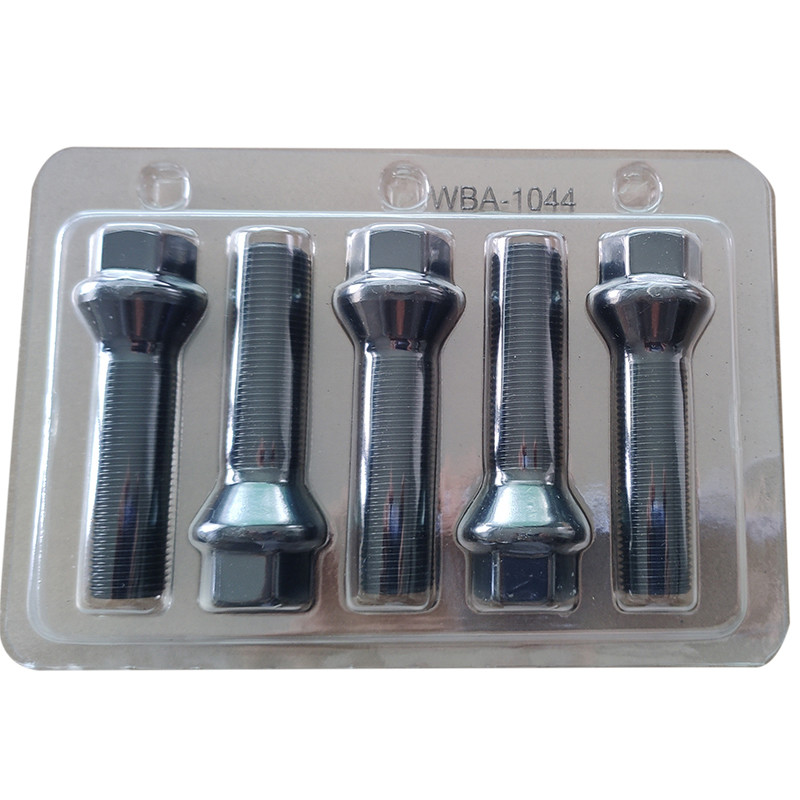 Black Grade 10.9 M14x1.25 Extended Lug Bolts Shank 46mm For BMW F Chassis G Chassis & Mini