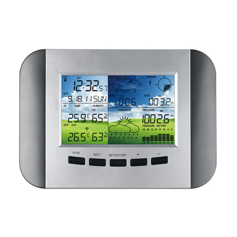 Rain Range 0 To 9 Indoor Wireless Outdoor Weather Station Wind Speed Range 0-50m/S