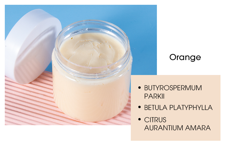 OEM Skin Care Shea Butter Vegan Whipped Body Butter Moisturizing Face Cream