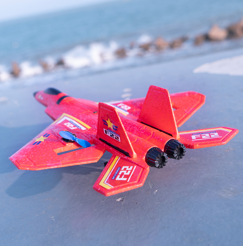 F22 2.4g 2.5ch Waterproof Foam Airplane Aeroplane Toy R4s Rcm Jet Fighter Glider Avion Remote Control Aerodone Aircraft Rc Plane