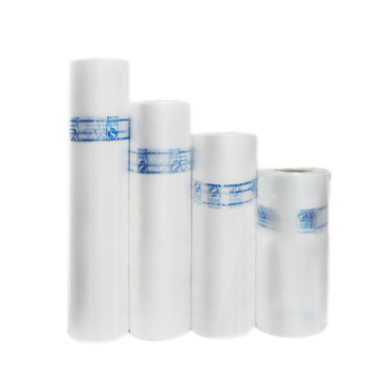 Clear Plastic 10 Micron Commercial Food Bags Flat Poly For Food Packaging