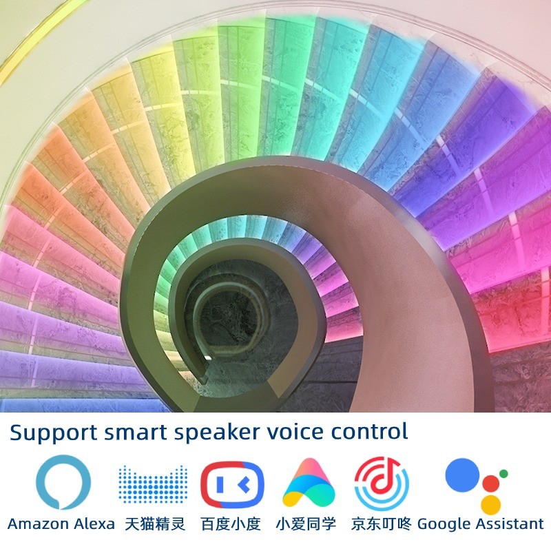 Tuya Smart Remote Control Voice Control Wifi Intelligent Stair Step Light