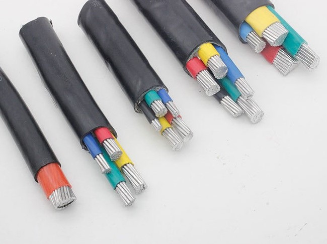 10-600mm2 PVC Insulated and Sheathed Multicore Aluminum Conductor DC/AC Power Cable