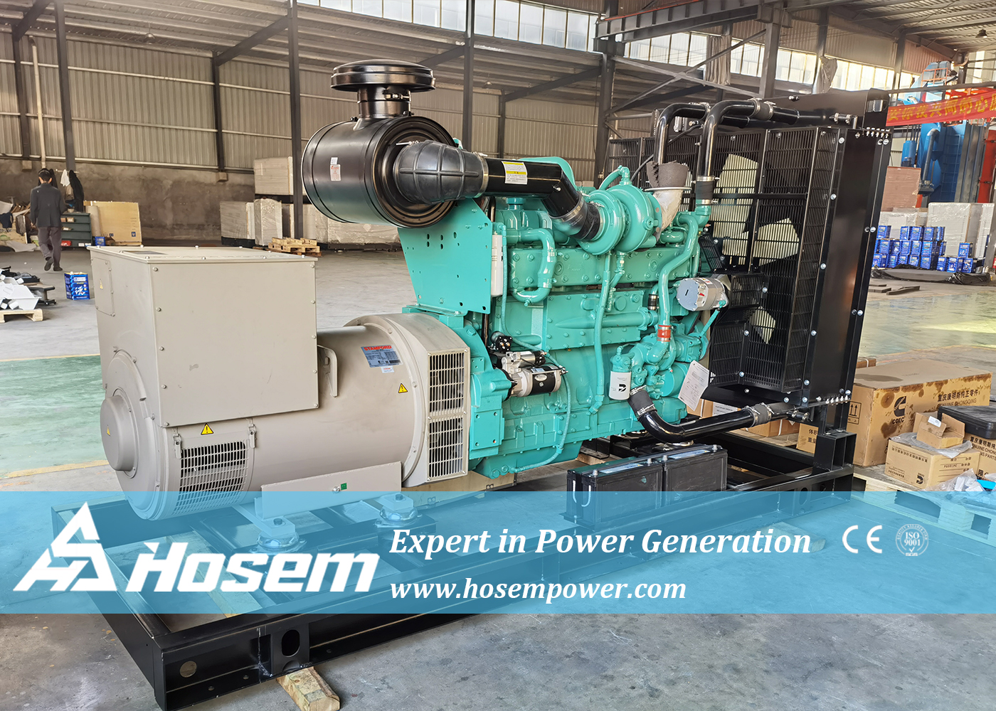 500kVA Cummins Generator Set , Wet Manifold , Wet Turbocharger , Wet Exhaust System Generator Set, Marine Generator Set