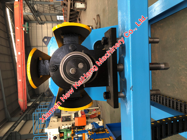6TX1250mm de – coiler with coil car for high speed roofing/ wall cladding making machine, high speed rotation