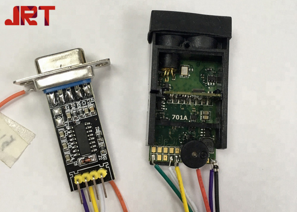 701A Laser Distance Sensor Module , 50m RS232 Single Transmit Distance Measurement Sensors