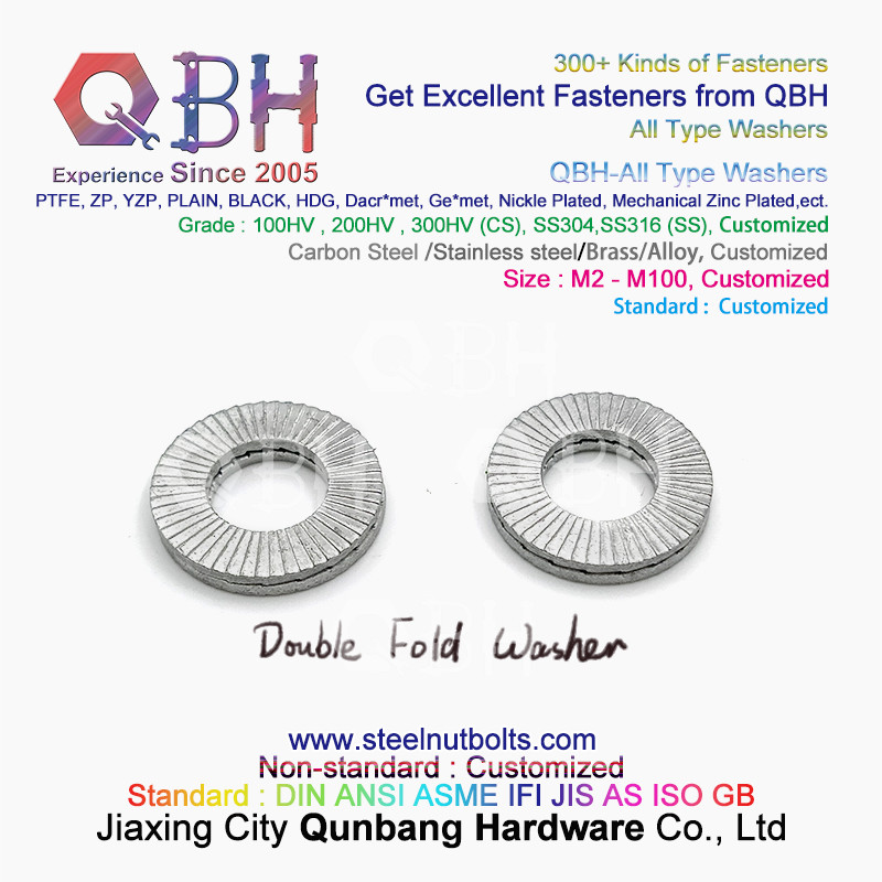 QBH DIN125 DIN127 F436 F436M F959 F959M DIN434 DIN436 NFE25-511 Spring Taper Serrated Flat Round Square All-Type Gaskets