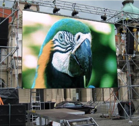 200x100mm 64x32 Dot Electronic Advertising Display Screen