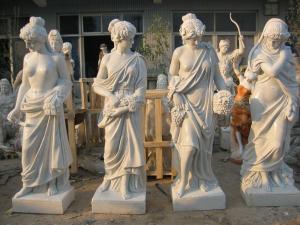Buy cheap marble Four Season Goddess Statue product