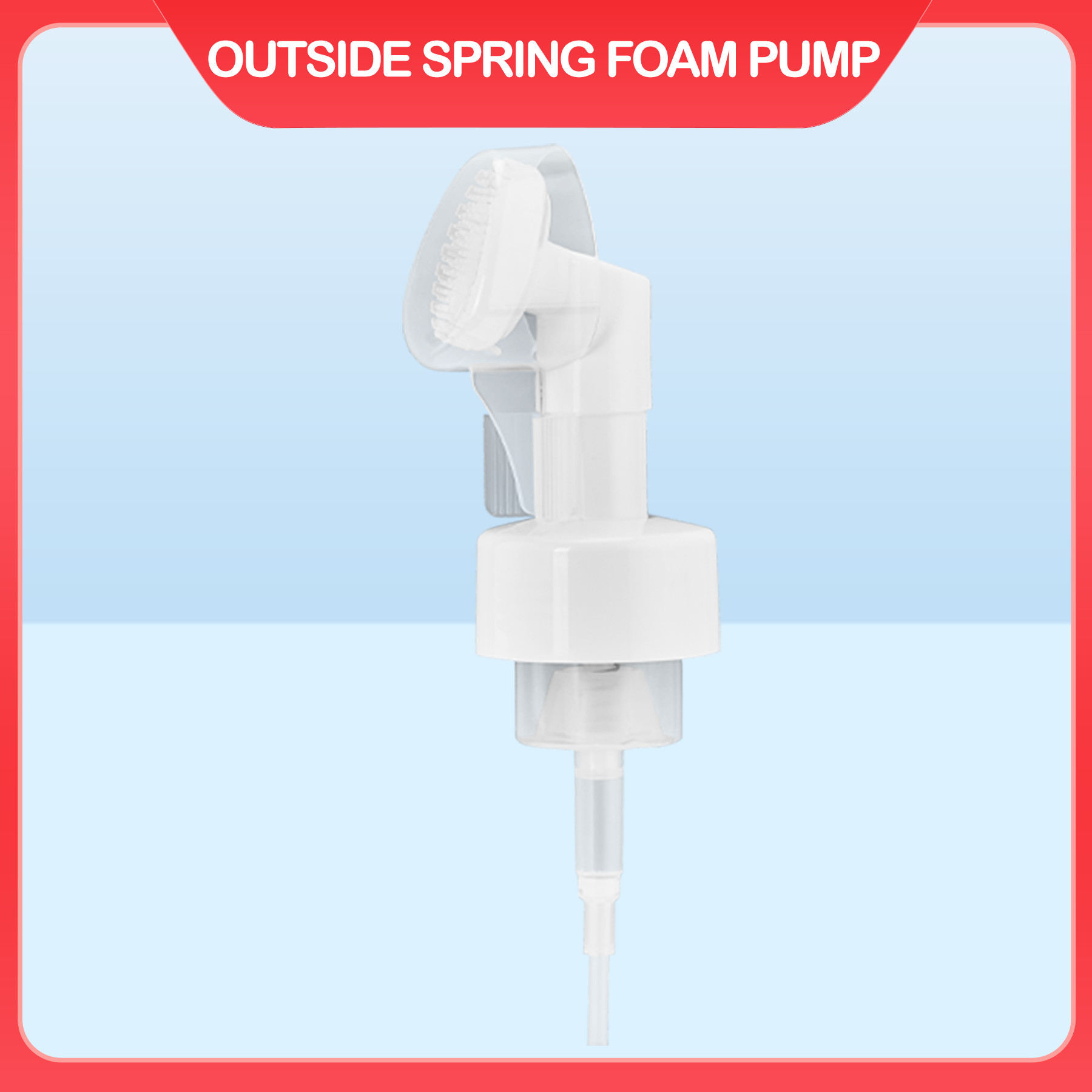 Versatile Foam Pump Head For Hand Washing And Makeup Remove Fits Most Standard Bottles