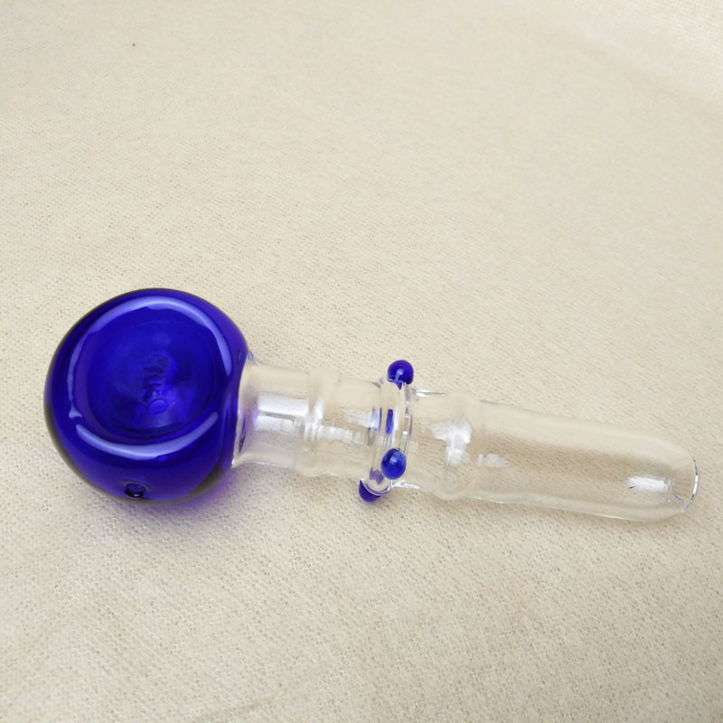 Recyclable Hookahs Straight Tube , Glass Tobacco Pipe Customized Size