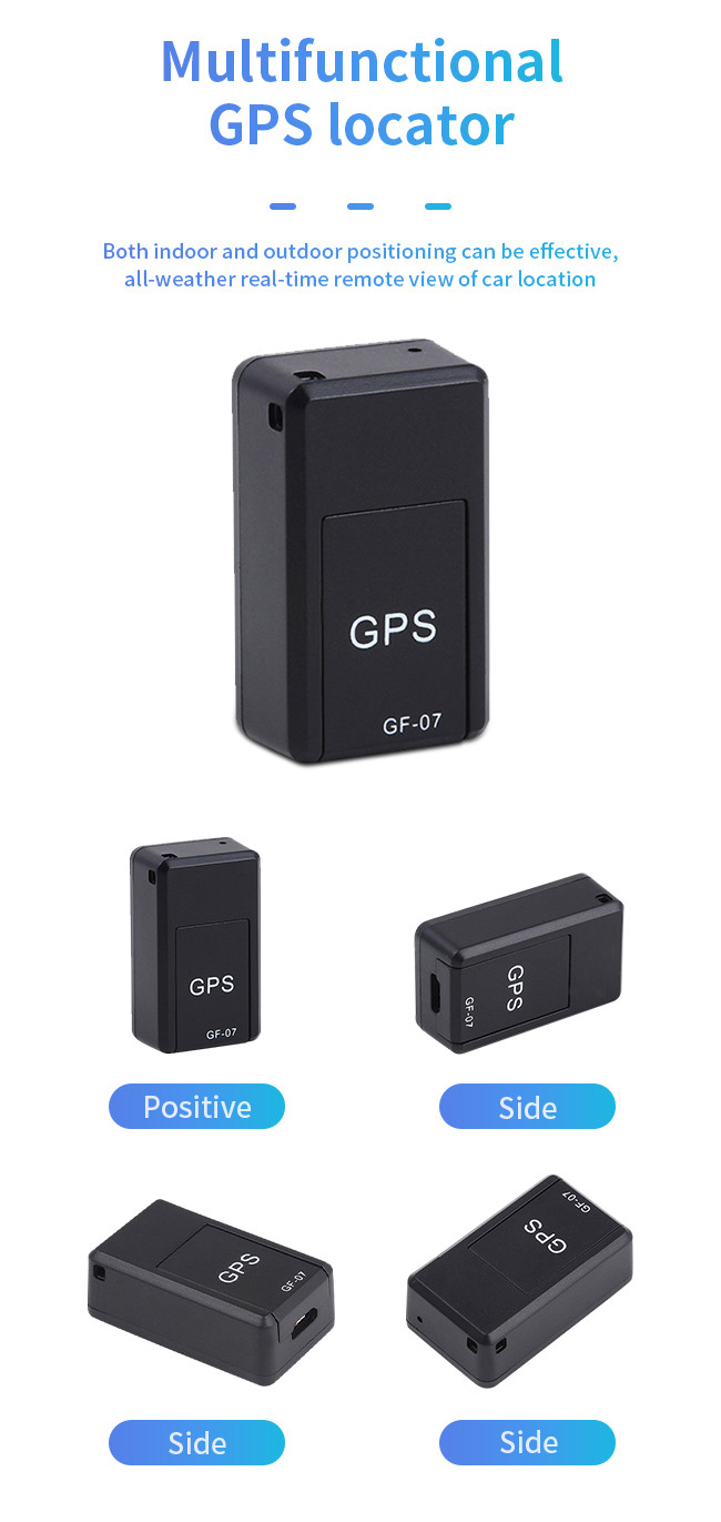 GF07 Car GPS Locator Elderly Children Anti Loss Magnetic GPS Tracker For Car Real Time