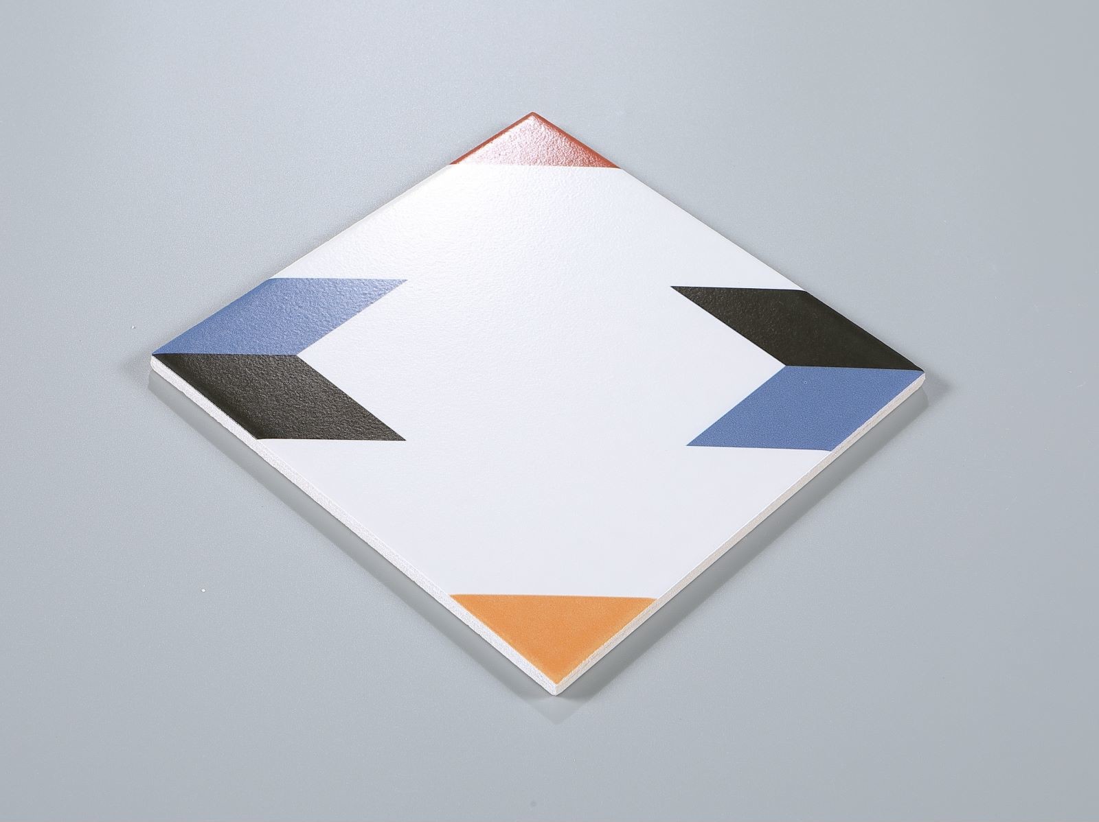 Encaustic 200x200mm Floor Ceramic Rustic Tile For The Hotel And Grade AAA White And Blue Tile For Bathroom