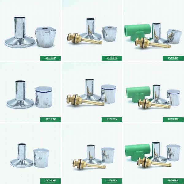 Middle Weight Round Zinc Alloy Handle Ppr Stop Valve Top Parts 1/2" - 1"