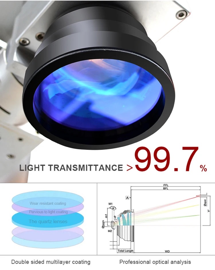 20w 30w Mini Rotary Rotating Marker Laser Medals Dog Tages Engraved Machine Portable Fiber Laser Marking Machine for Leather