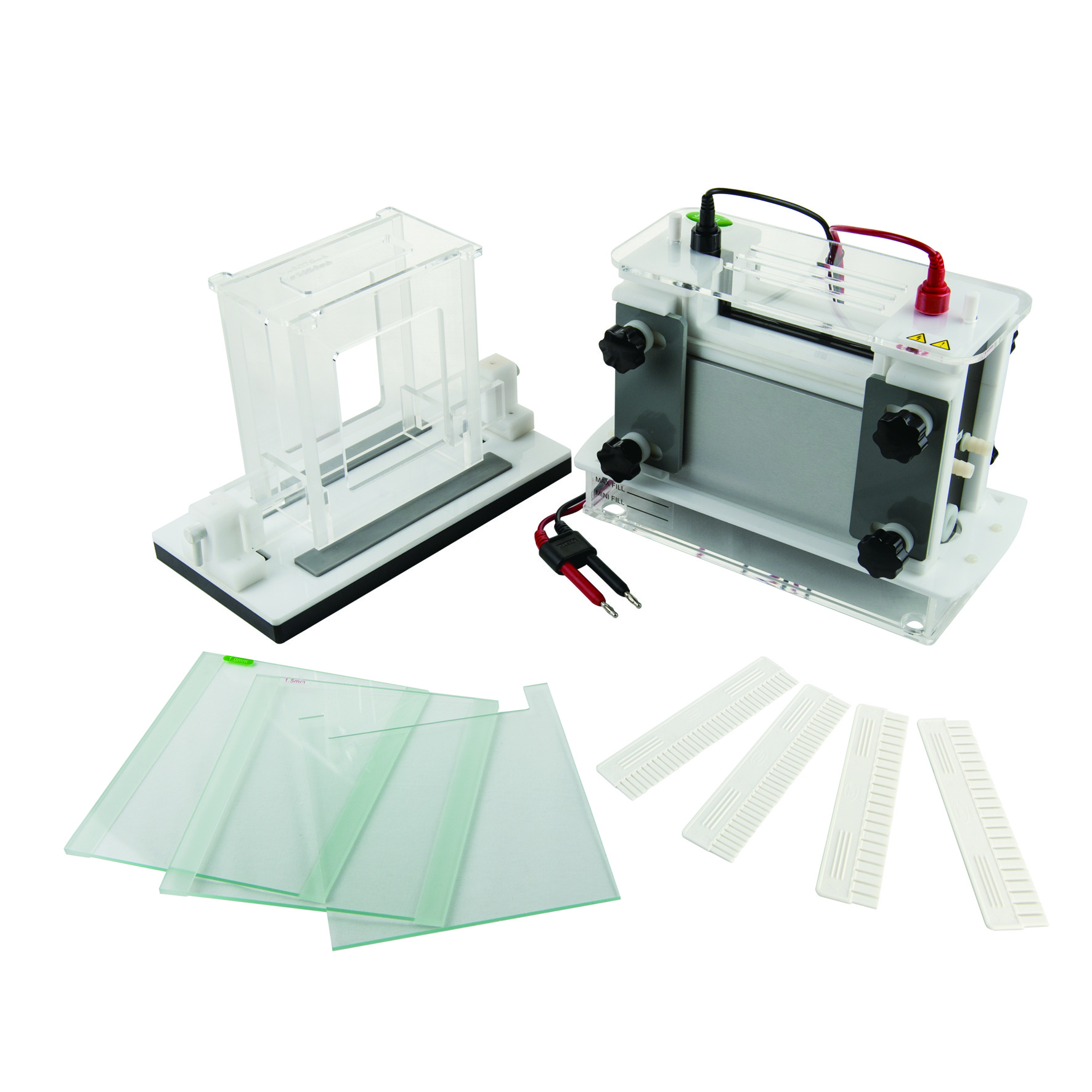 Polyacrylamidel Gel Electrophoresis Equipment Vertical Electrophoresis Tank Jy-scz8