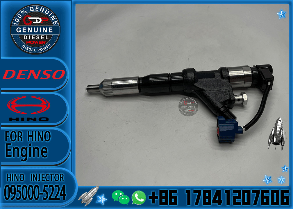 High Quality Diesel Injector 095000-5220 095000-5224 095000-5226 For HINO K13C