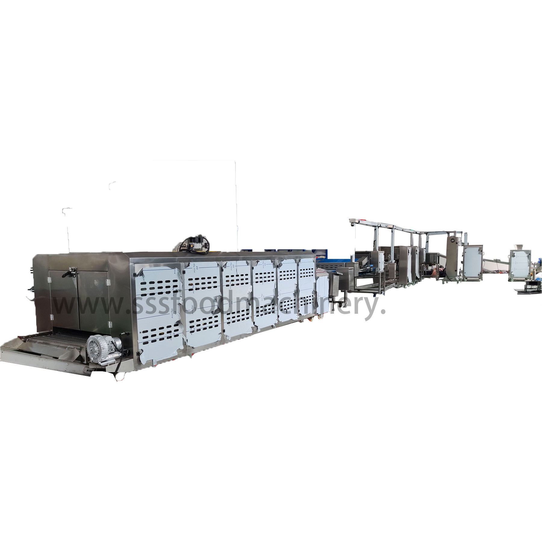 Turkey Style Lavash Bread Production Line High Capacity With Baking Oven