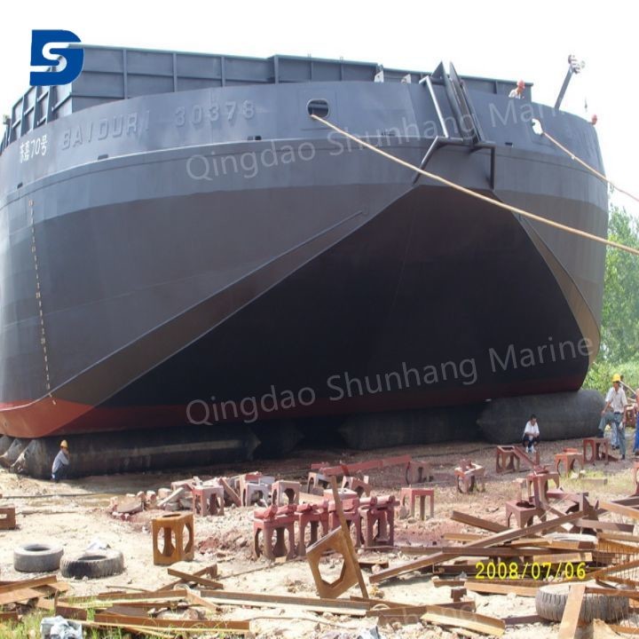 5m-24m Customizable Ship Rubber Airbag With Free Inflate And Repair Sets