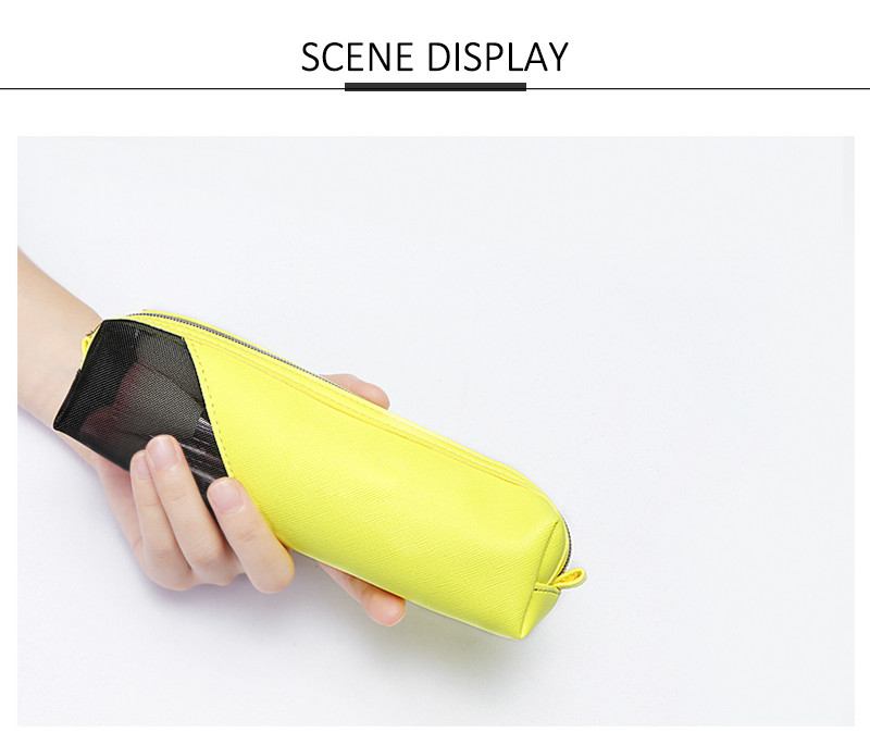 Fashion Style Leather Makeup Bag With Custom Logo Wholesale Portable
