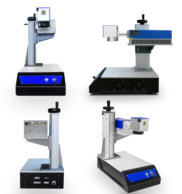 3W 5W UV Laser Engraving Machine UV Laser Marker For Rubber 0.02mm Accuracy