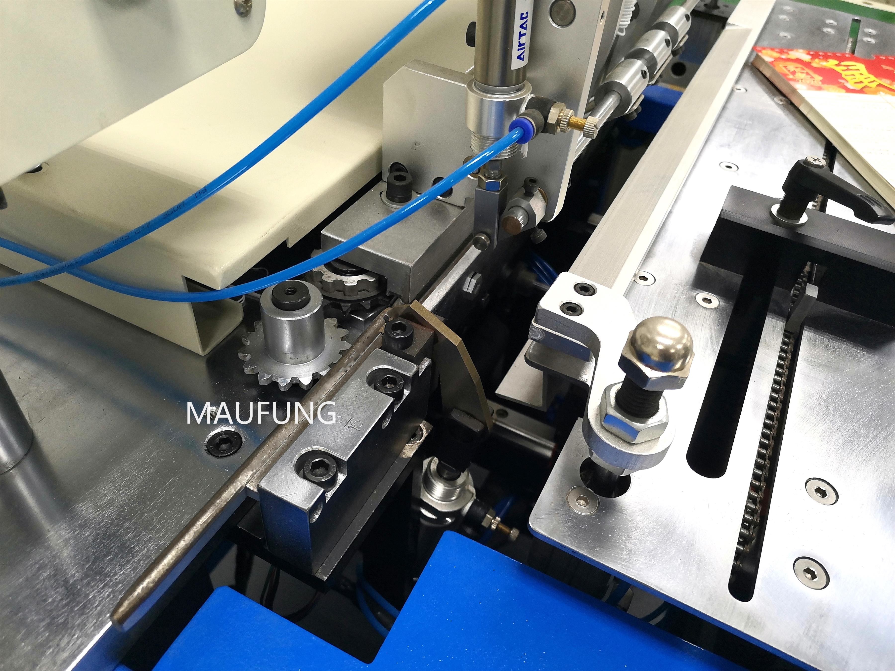 Maufung Semi Auto A5 Double Twin Wire Notebook Binding Machine MF-SDM520