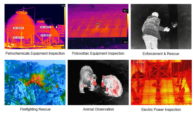 LWIR Drone Thermal Camera Module Uncooled With Clear Thermal Imaging