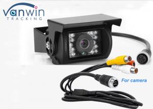 Buy cheap 4pin HD waterproof backup Camera for Truck / Bus / Van with 18 pcs IR lights 4pin HD waterproof backup Camera for Truck product