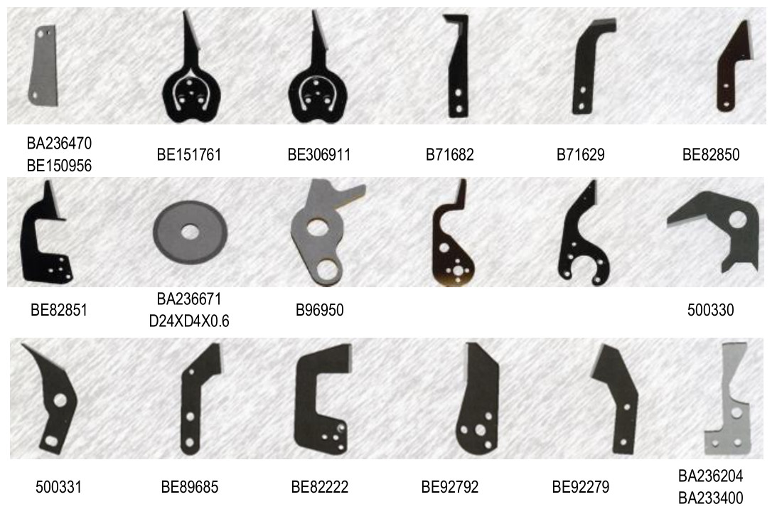 Picanol Selvedge Scissors Picanol Loom Spare Parts BE151761 Fixed Blade Weft Cutter