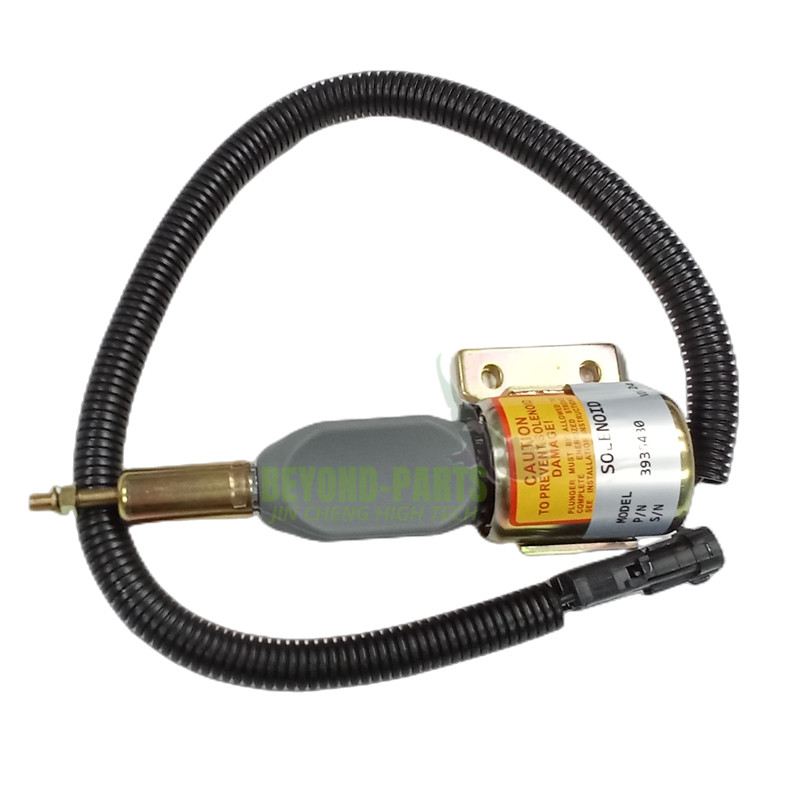 Cummins 24V Excavator Spare Parts Engine Stop Flanrout Solenoid Valve 3935430