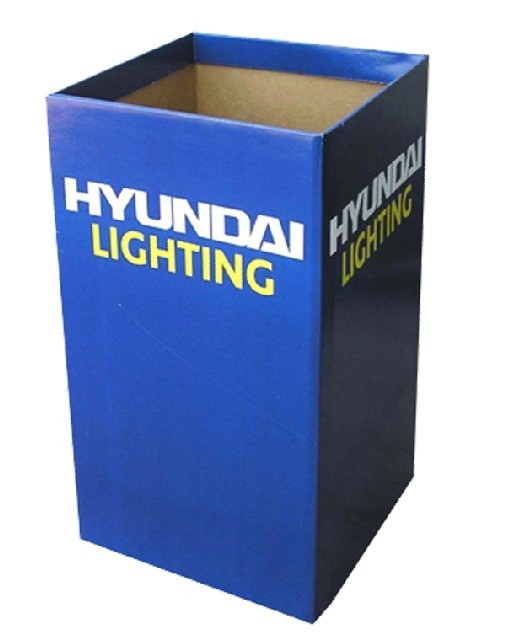 Recycled Folding Cardboard Display Boxes With OEM / ODM Services Custom Logo