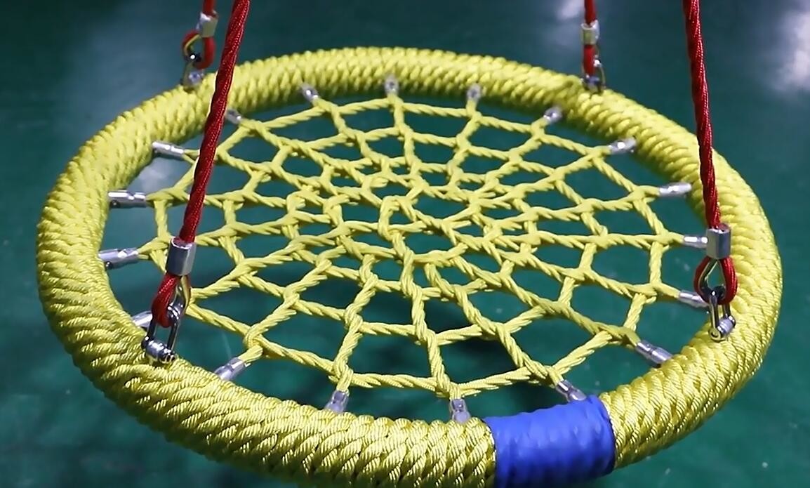 Customized Sizes 100cm Swing Net Bird Nest Swing For Children Playground