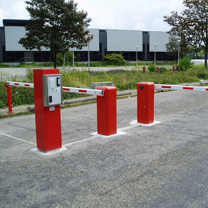 Remote Control Electronic Barrier Gates Aluminum Alloy Motor Parking Space Application
