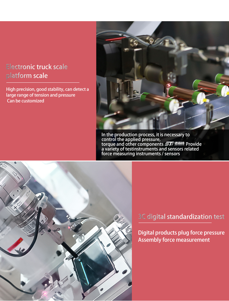 laboratory 6 six-axis sensors  Multi-axis force sensor 2 Multi 3 Three Axis 3d load cell Pressure Sensor 500N 1000Nm