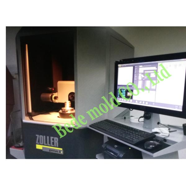 Vertical Type Ball End Cutter 2 Flute Carbide End Mill 0.001mm Tolerance