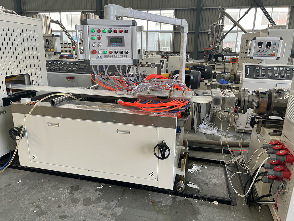 110kw 50-200mm Plastic Extrusion Panel Wall Ceiling Production Line PVC Panel Making Machine
