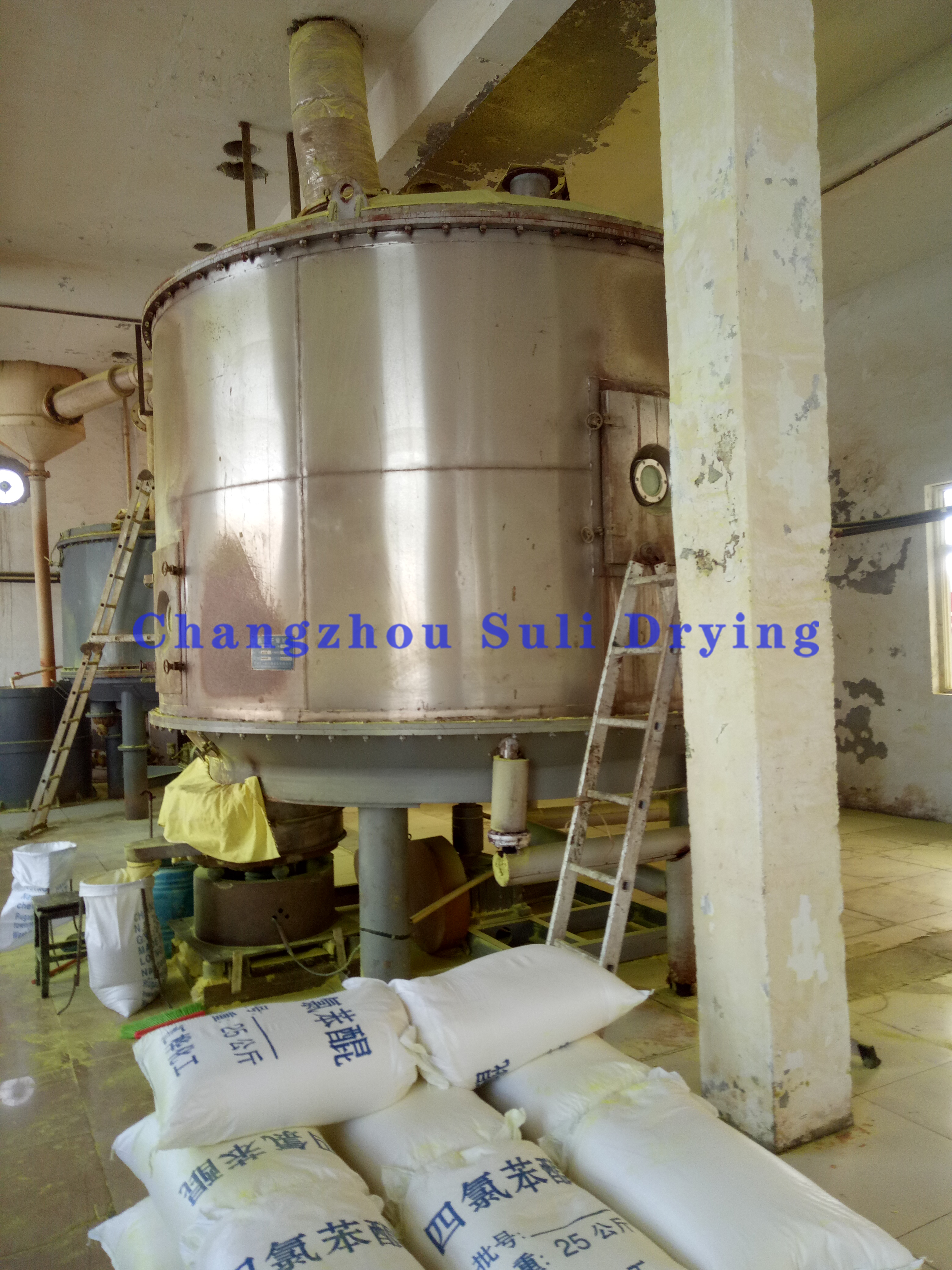 Vitamin C Disc Continuous Dryer Equipment 1500kg With Transmission Heating