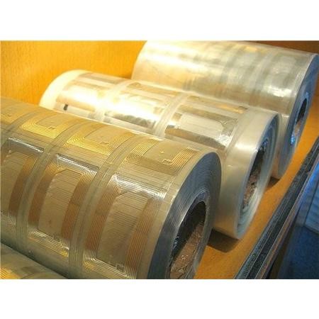 85.5*54mm HF RFID Inlay PET Material 13.56MHZ Frequency Etched Antenna