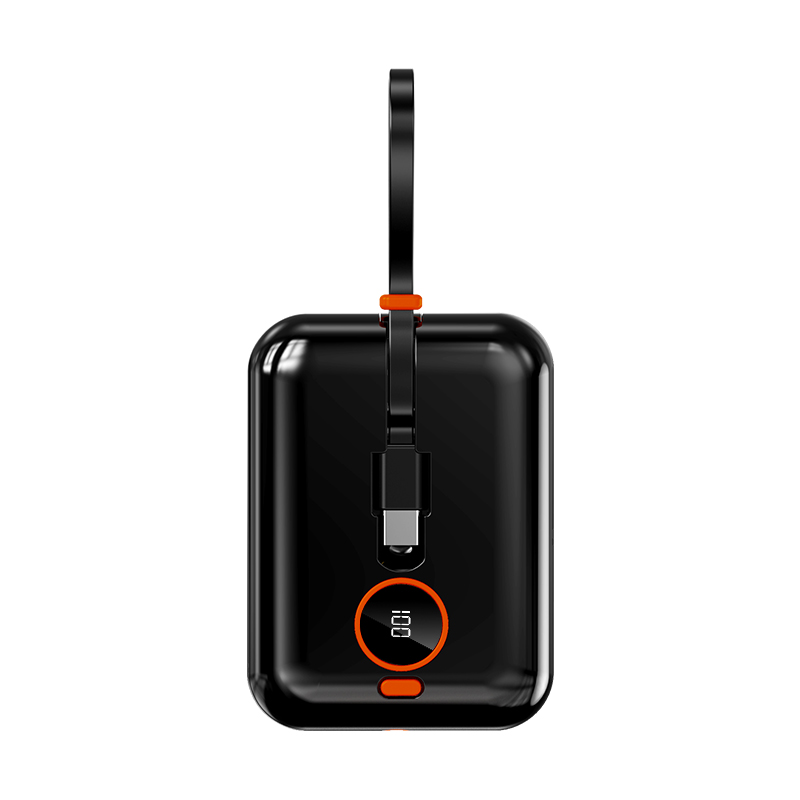 Type C Output Interface Portable 10000mAh Power Bank for Outdoor Charging and Devices