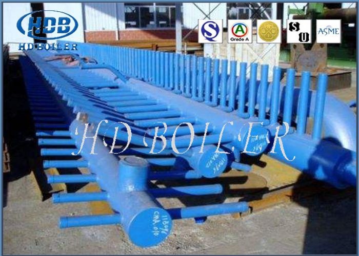 Natural Circulation Manifold Header Industrial Steam Boiler Parts SGS Passed