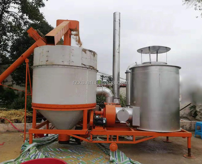 Mechanical Paddy Dryer Machine for Small Scale 5HGN-50B-4 Mini Mobile Rice Mill Plant