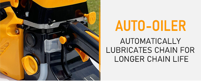 58cc Gasoline Chainsaw For Heavy-Duty Wood Cutting