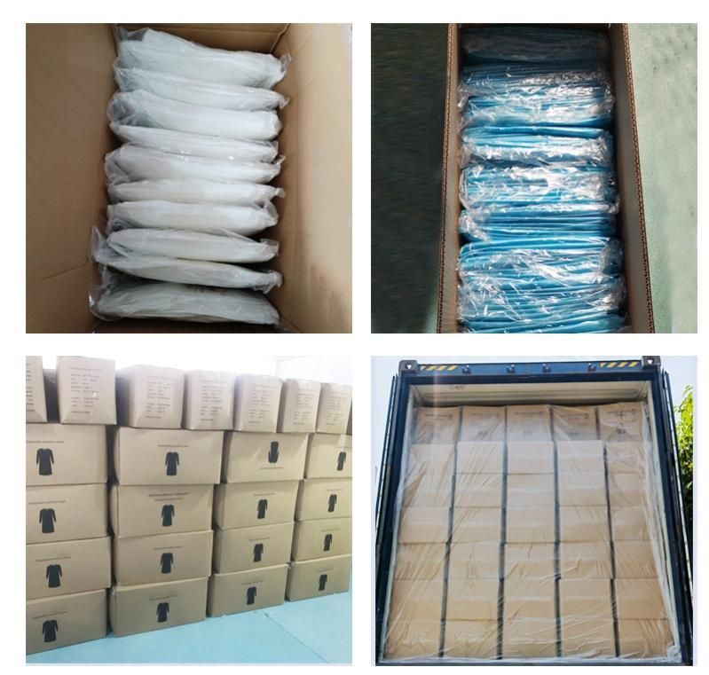 Industrial Safety PPE Supplies Non-Woven Consumables Visitor Jacket Coat Tyvek Microporous SMS PP Disposable Lab Coat