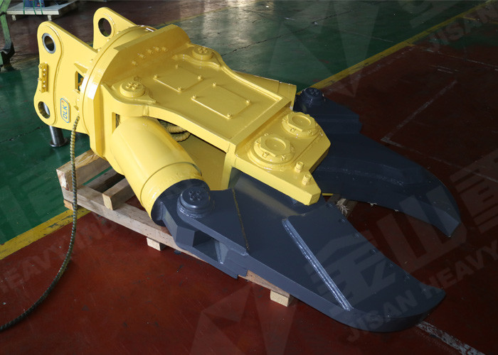 Powerful Excavator Concrete Crusher , Volvo Concrete Crusher For Excavator