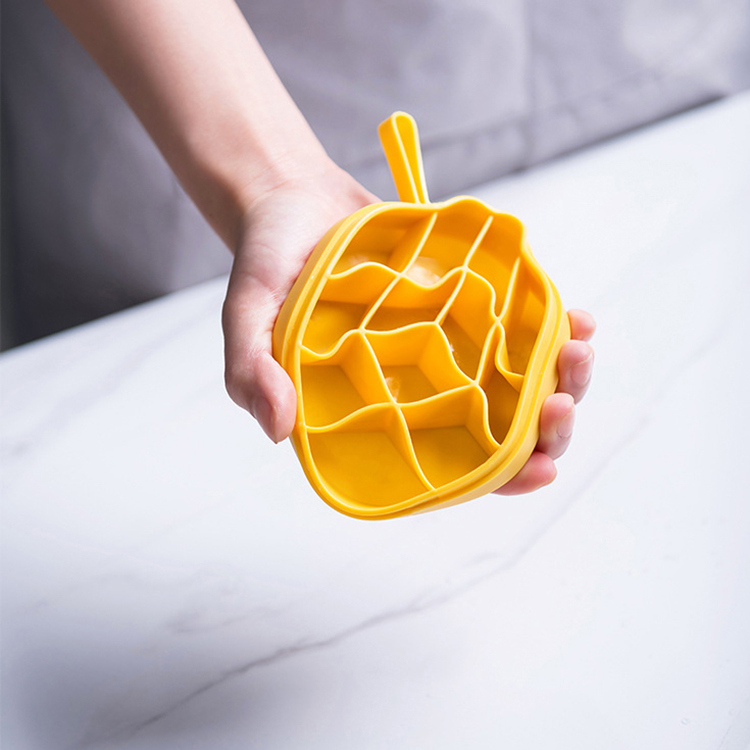 Food Grade Silicone Ice Mold Sustainable Diamond Shape Silicone Ice Cube Trays