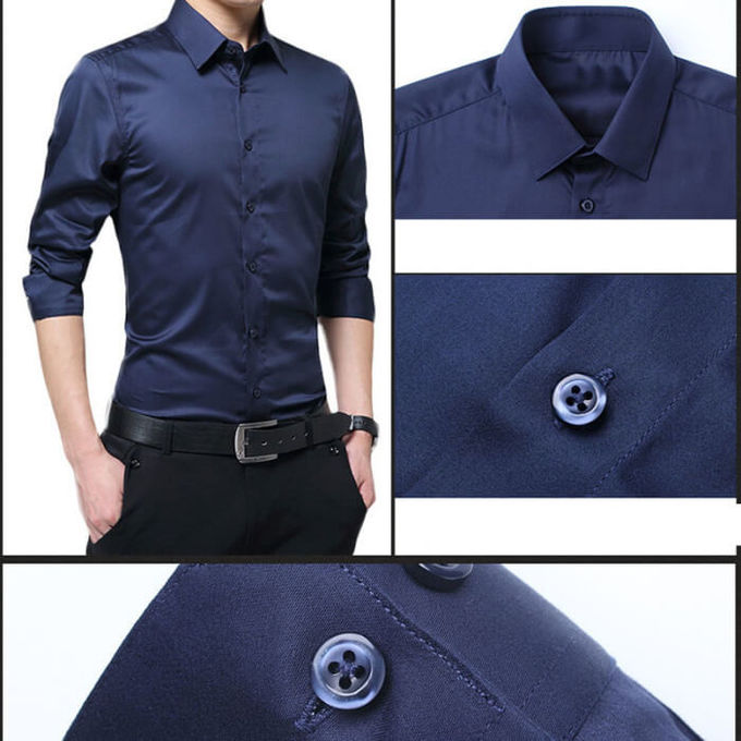 Lightweight Custom Business Shirts Pullover Breathable Fabric High Arm Holes
