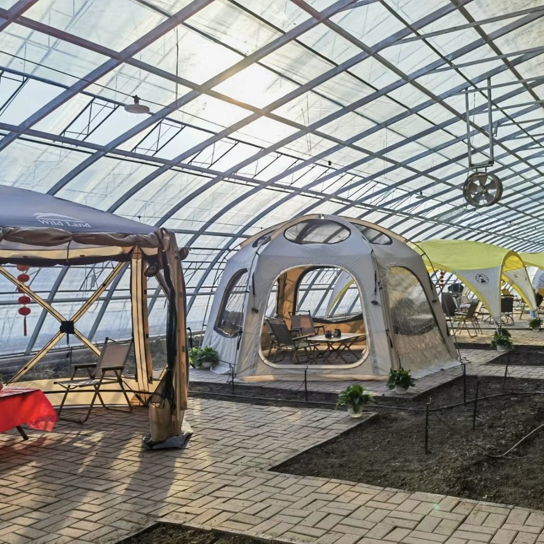 Vegetable Flower Planting Drip Irrigation Greenhouse