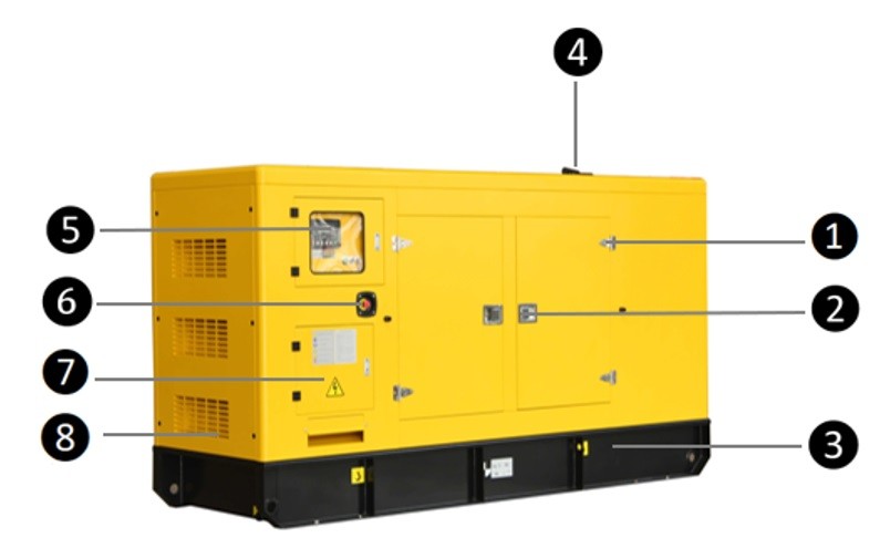 10kw 10kva 1500rpm Diesel Generator For Home Use 12kva Water Cooled