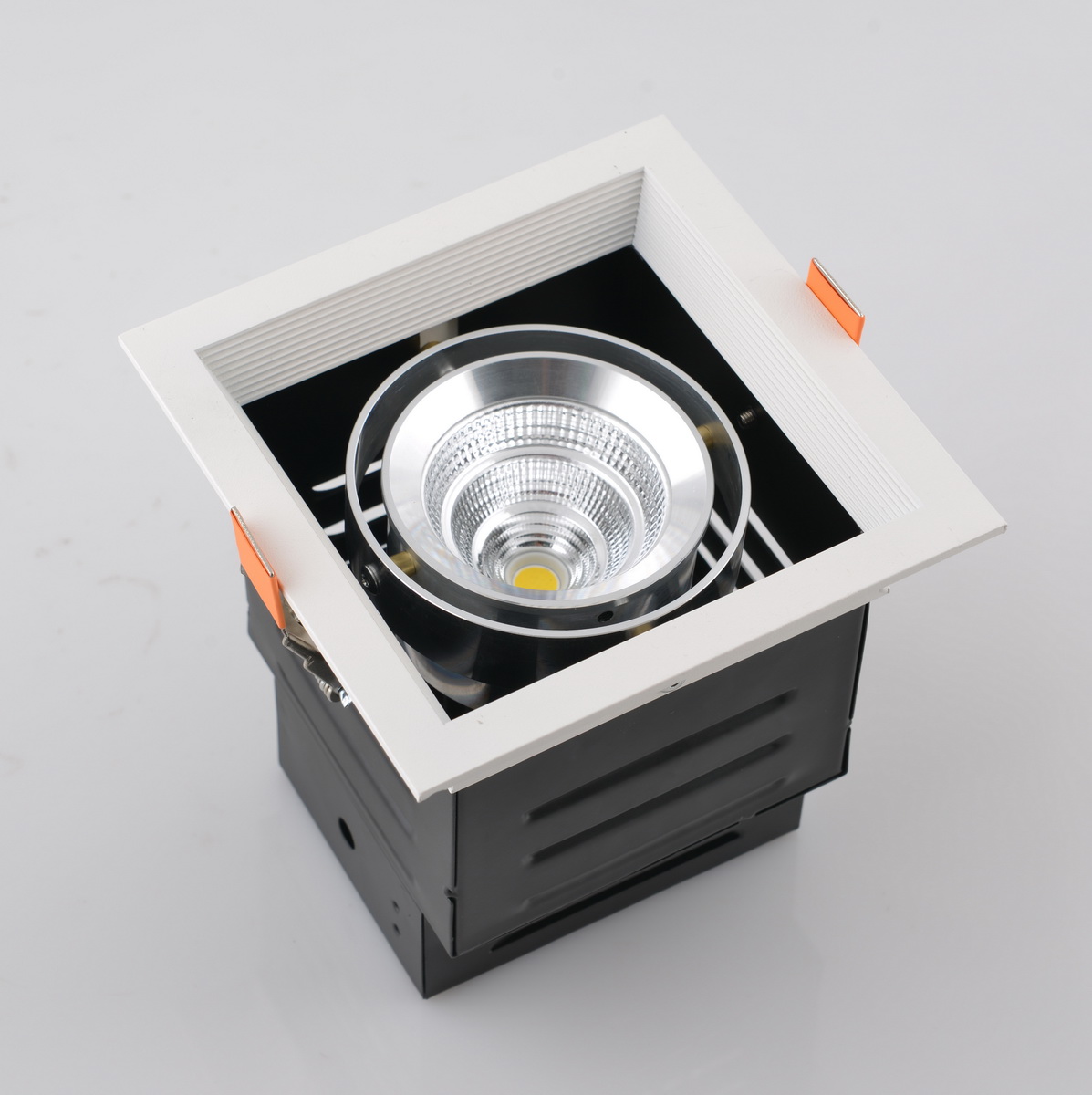 10 Watt 780Lm LED square venture lamp, 140*140mm citizen cob chip of LED grille lighting