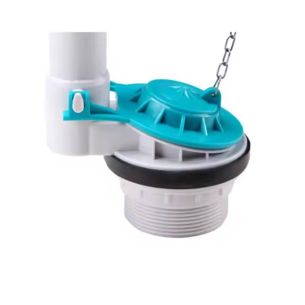 ABS Plastic Toilet Flush Valve Mechanism with Adjustable Overflow Pipe and Single Flush